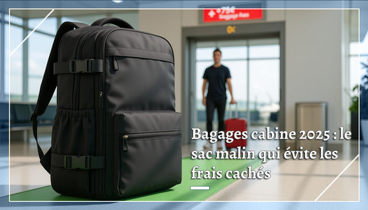 Bagages cabine 2025 : le sac malin qui évite les frais cachés