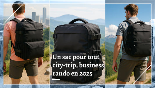 City-trip, rando, business : un seul sac pour tous vos voyages