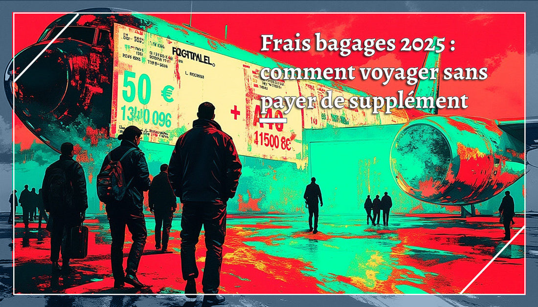 Frais bagages 2025 : comment voyager sans payer de supplément